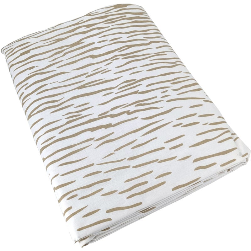 Linnea - Housse de couette coton reflet outremer 140x200 cm