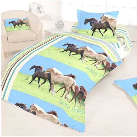 Housse de couette 140x200 CHIEL + 1 taie