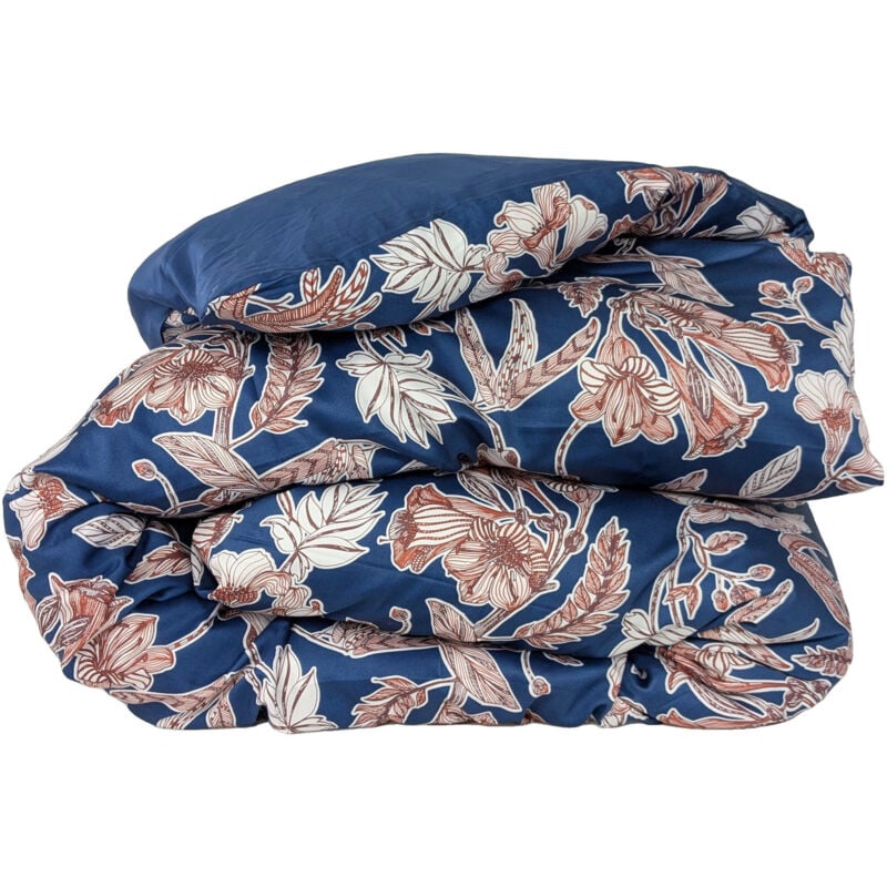 Linnea - housse de couette botanic Nuit 140x200 cm
