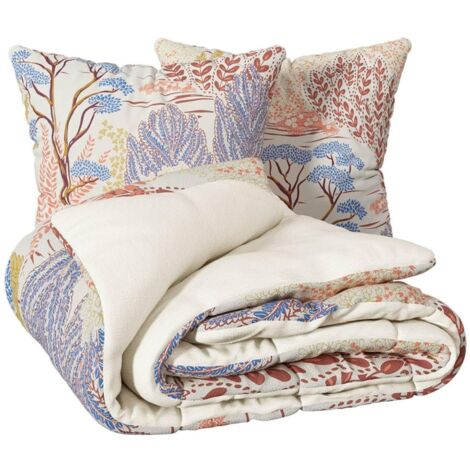 Housse de couette + 2 taies 240 x 220 cm Foret d'ete