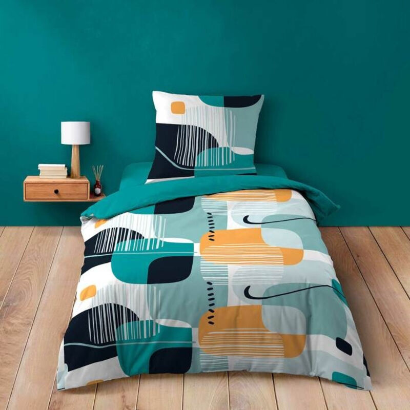 Parure 2 p. 140 x 200 cm +1 taie coton 42 fils Sprint