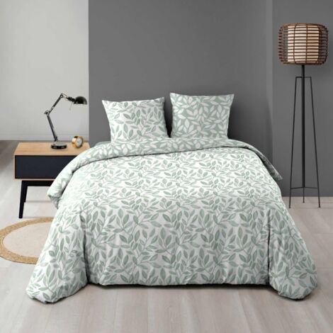 Housse de couette 240x220 + 2 taies imprimées SEQUOIA