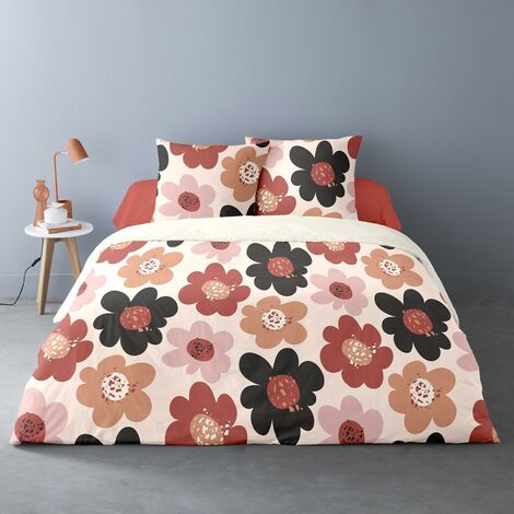 Housse de couette 240x220 Chloé + 2 taies polycoton