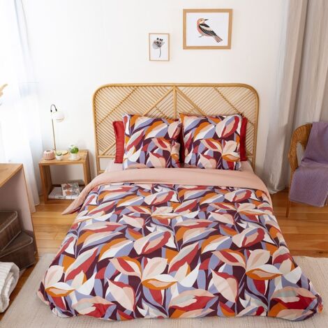 Housse de couette 240x220 Exubérance + 2 taies microfibre