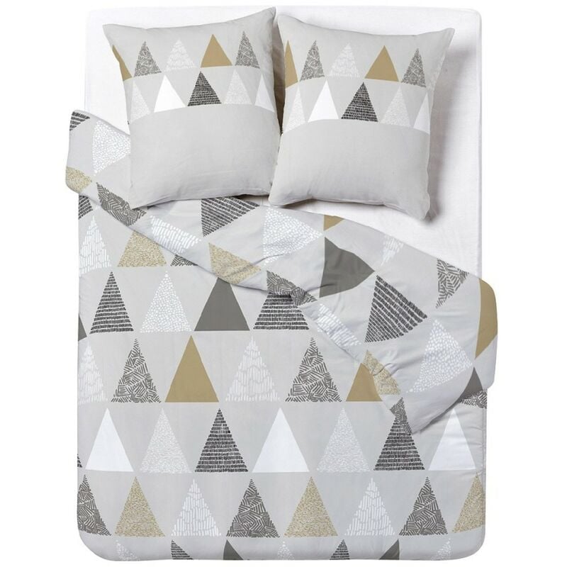 Dourev - Housse de couette 240x220 Fergus + 2 taies