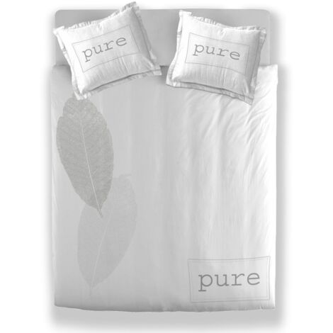 Housse de couette 240x220 PURE + 2 taies 100% coton