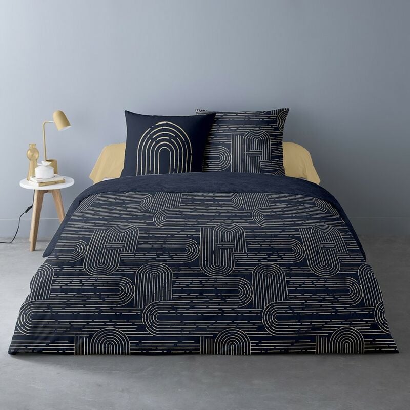 Dourev - Housse de couette 240x220 Remi + 2 taies