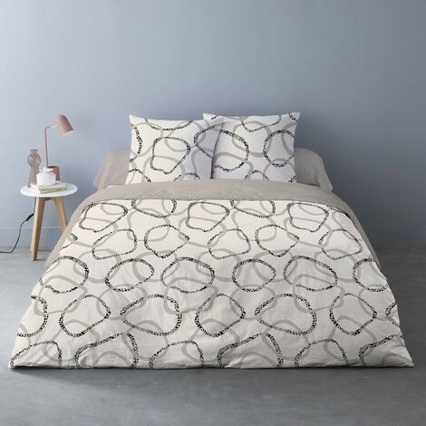 Housse de couette 240x220 Roan + 2 taies