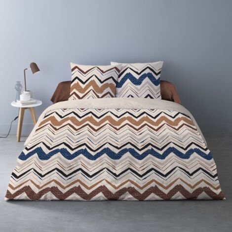 Housse de couette 240x220 SANTOS + 2 taies