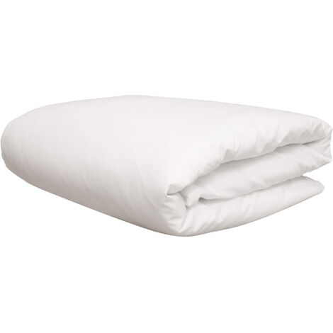 Housse de couette bébé blanche 100% coton biologique 80x120
