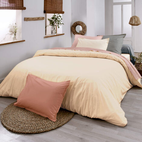 Housse de couette en coton biologique Sable 200x200 cm