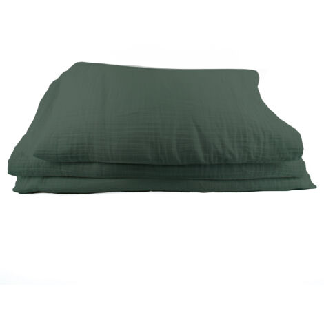 Housse de couette gaze de coton CASSIS 140x200 cm