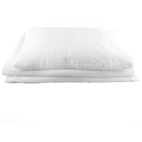 Housse de couette gaze de coton CASSIS 260x240 cm