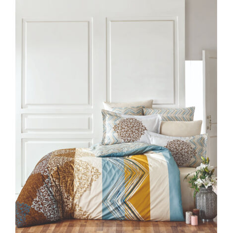 Housse de couette, housse de couette, linge de lit Set 260 Cmx220 Cm