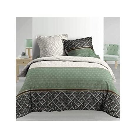 Housse de couette Percale - Belor - 240 x 220 cm .