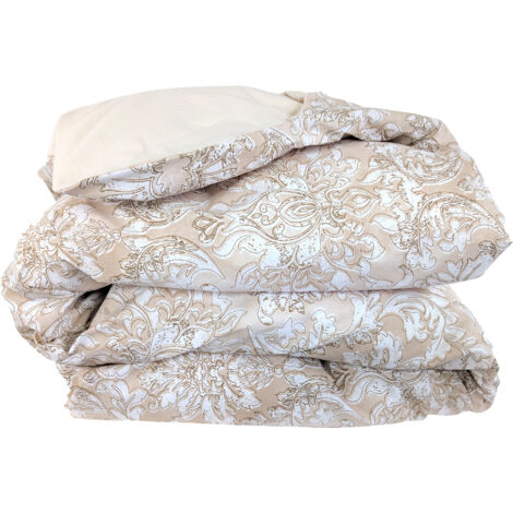 Housse de couette percale de coton collection PALAZZO 200x200 cm
