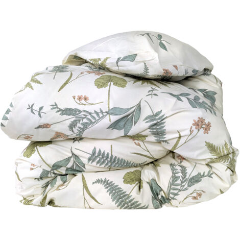 Housse de couette percale de coton FÉÉRIE 140x200 cm