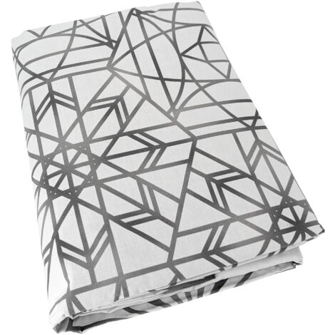 Housse de couette percale de coton GABRIELLE 140x200 cm