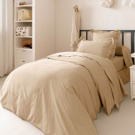 Housse de couette percale de coton peigné "Julian" toutes dimensions Coton Pur - Julian Lin - Housse de couette 140 x 200 cm
