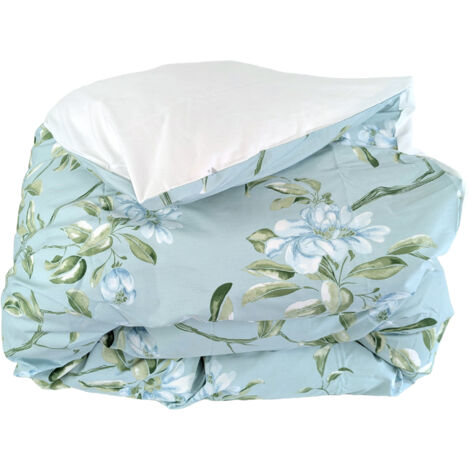 Housse de couette percale ELÉNA 140x200 cm