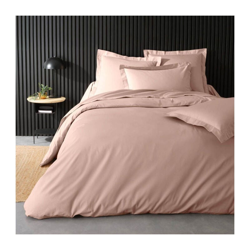 Paris Prix - Housse de Couette 'Percaline' 220x240cm Nude