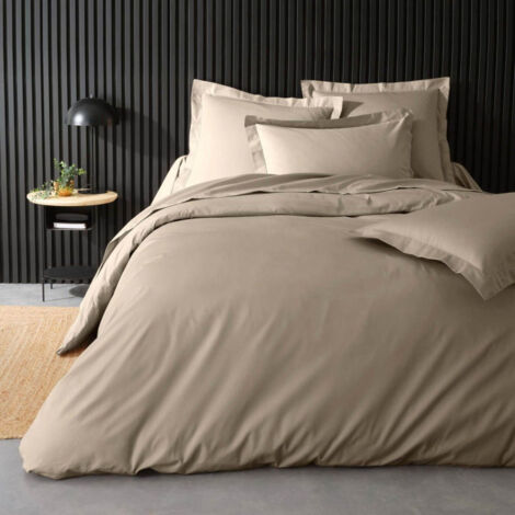 Housse de Couette "Percaline" 240x260cm Sable