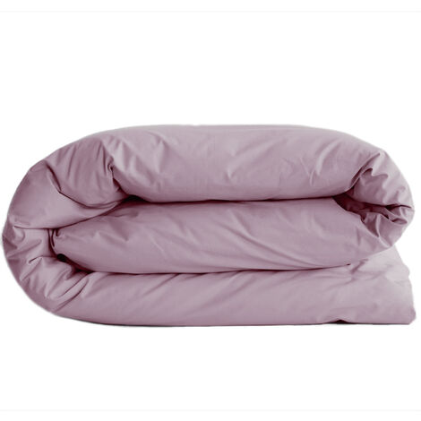 Housse de couette Prune en percale 200 cm