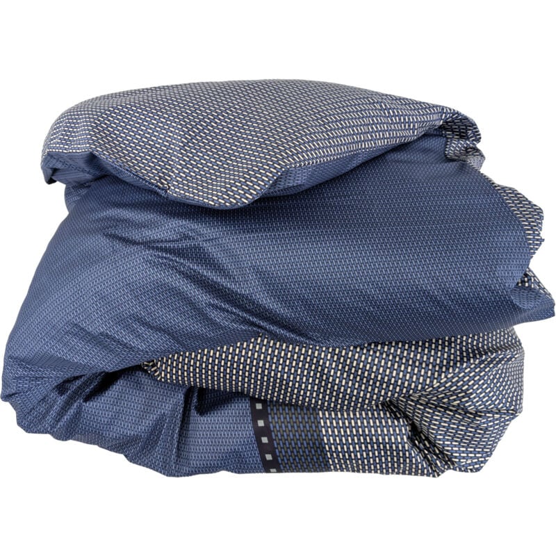 Housse de couette satin coton enzo 140x200 cm