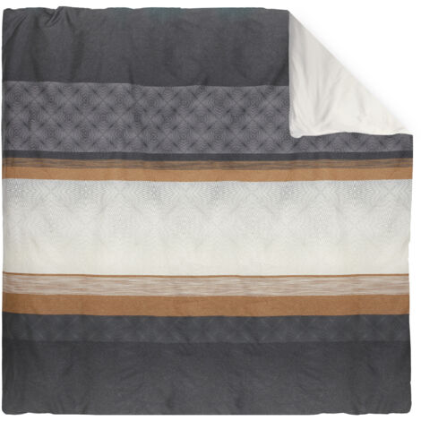 Housse de couette satin de coton TIAGO 260x240 cm