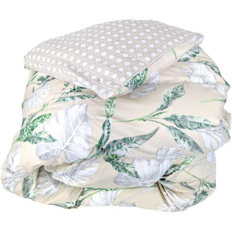 Housse de couette satin VOYAGE 260x240 cm