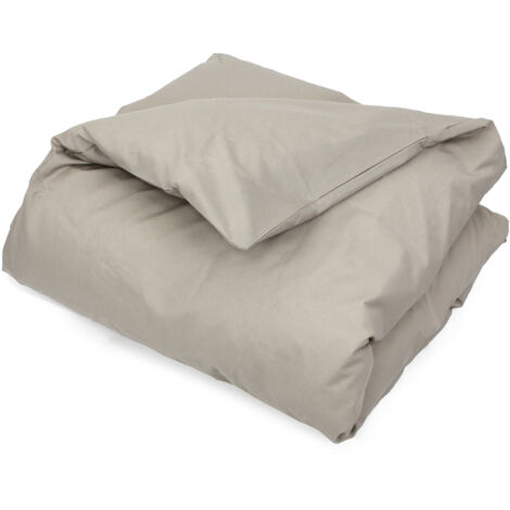 Housse de couette uni coton ALTO 140x200 cm
