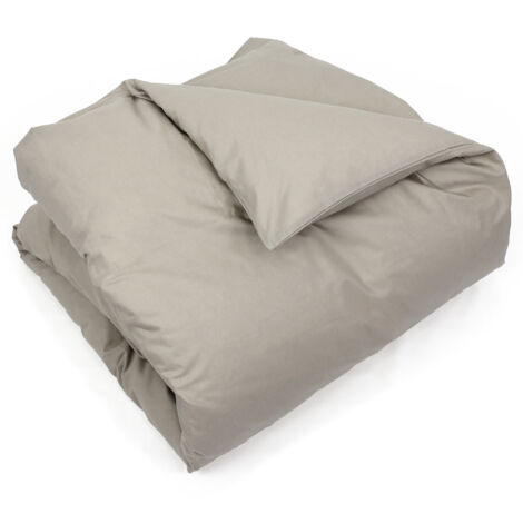 Housse de couette uni coton ALTO 260x240 cm