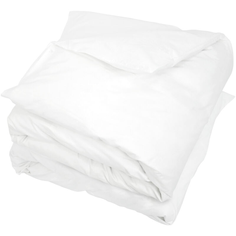 Housse de couette uni pur percale primo 300x300 cm