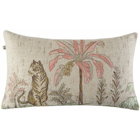 Housse de coussin 28x47 cm MADURA - Beige et pastels - LAKKARDA