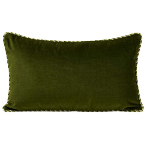 Housse de coussin 28x47 cm MADURA - Vert olive - DALILA