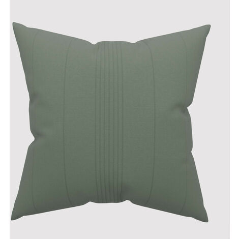 Housse de coussin 40x40 cm ADELE vert, par Soleil d'Ocre