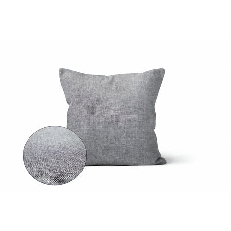Housse de coussin 40x40 cm BELLA gris, par Soleil d'ocre