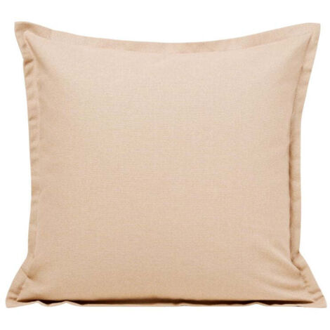 Housse de coussin 40x40 cm MADURA - Beige minéral - LEOLINO