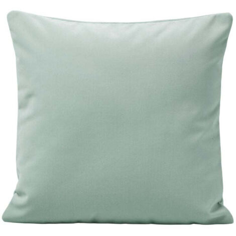 Housse de coussin 40x40 cm MADURA - Vert de gris - MATIA