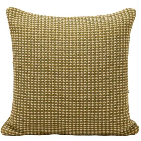 Housse de coussin 40x40 cm MADURA - Vert olivine - MIKENO