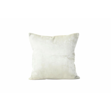 Housse de coussin 40x40 cm VELOURS naturel