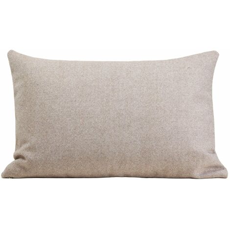 Housse de coussin 40x60 cm MADURA - Chiné naturel - NERIO
