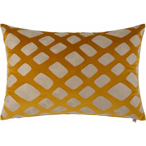 Housse de coussin 40x60 cm Beige et brun ANOKI