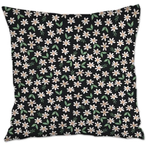 Housse de coussin 45x45 cm carrée cachée zippée pour cadeaux pour petite amie et petit ami
