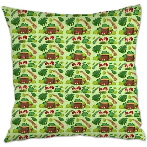 Housse de coussin 45x45 cm carrée déhoussable pour canapé lit salon chambre