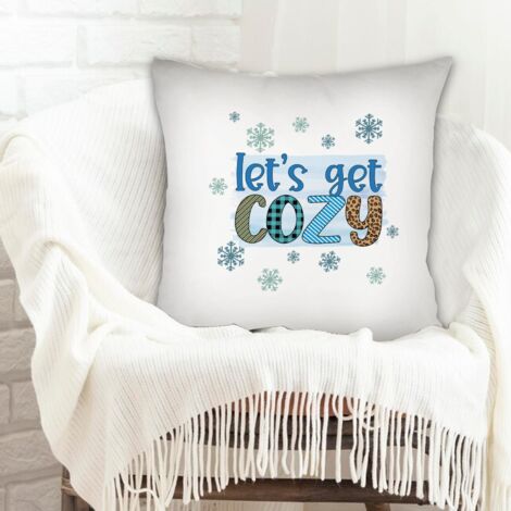 Housse de coussin 45x45 cm carrée déhoussable pour décoration de maison pour la saint-valentin