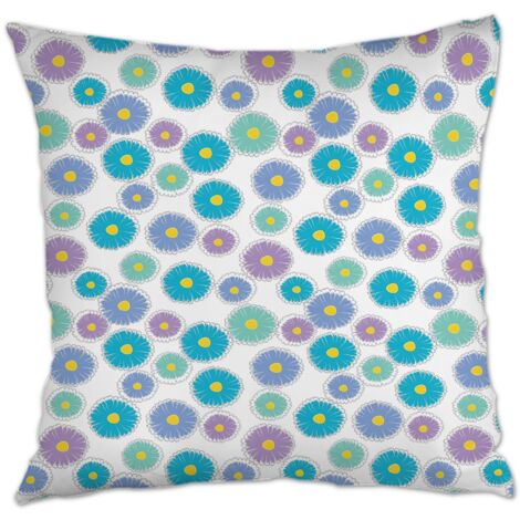 Housse de coussin 45x45 cm carrée fermeture à glissière pour petit ami, mari, fiançailles couples