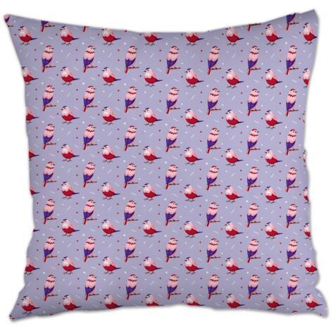 Housse de coussin 45x45 cm carrée incolore pour petit ami anniversaire anniversaire de naissance la saint-valentin noël