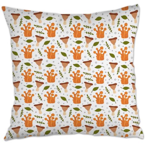 Housse de coussin 45x45 cm carrée lavable pour canapé, lit, chaise décoratif de ferme pour Pâques