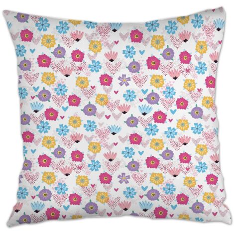 Housse de coussin 45x45 cm carrée léger pour canapé, lit, chaise décoratif de ferme pour Pâques